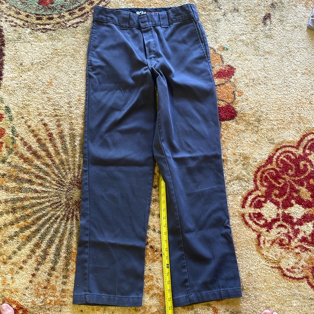 Dickies work pants gray. Waist 28. Inseam 29.